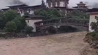 Photo of भुटानमा हिमताल विस्फोट, तातोपानी कुण्ड र सडक बगायो