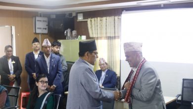 Photo of विपद् अध्ययन समितिका सभापति पौडेलद्वारा शपथ ग्रहण