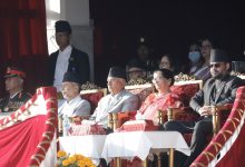 Photo of सैनिक मञ्च टुँडिखेलमा फूलपाती बढाइँ