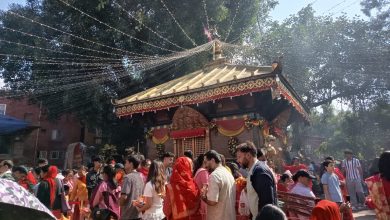 Photo of नवरात्रकोआठौँ देवी महागौरीको विधिपूर्वक गरियो पूजा आराधना 